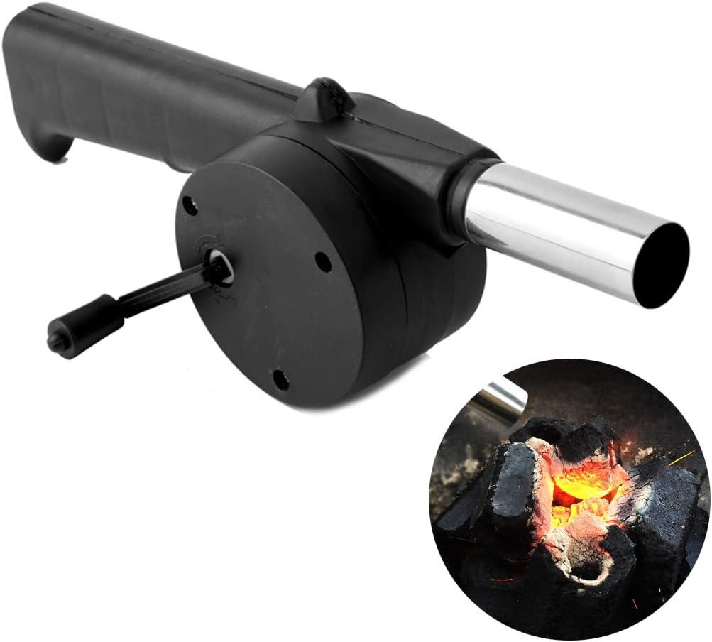 Camping Cooking Essentials - Outdoor Cooking Barbecue Blower Portable Hand