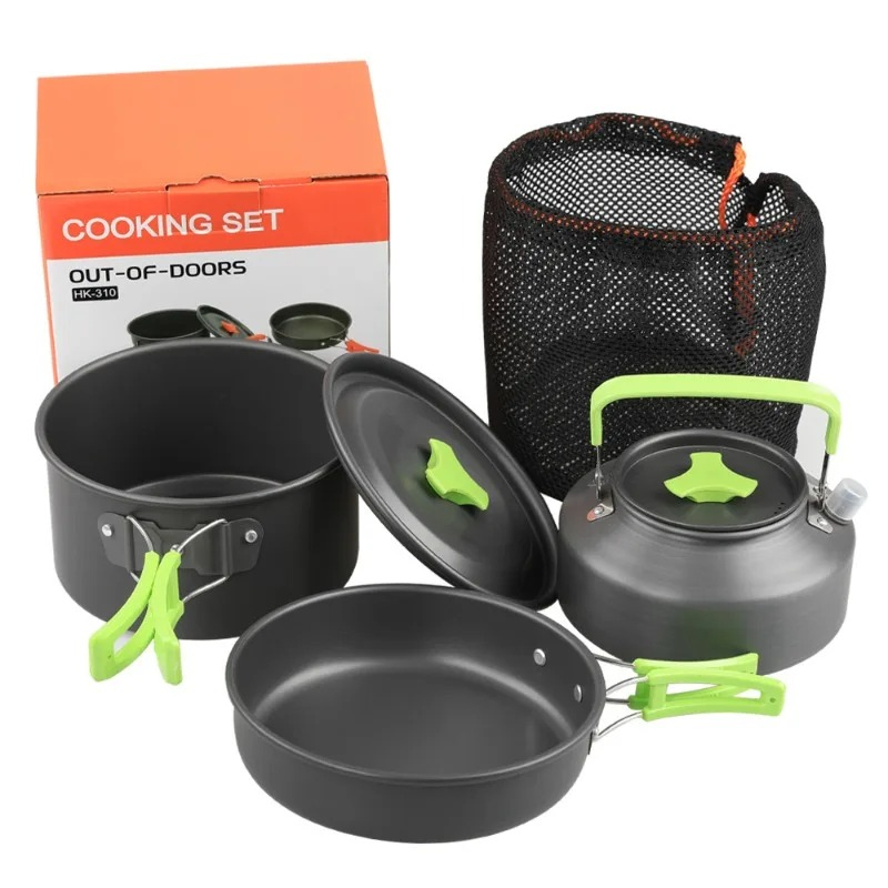 Camping Cooking Organizer - Camping Cooking Set, Outdoor Kitchenware Set,