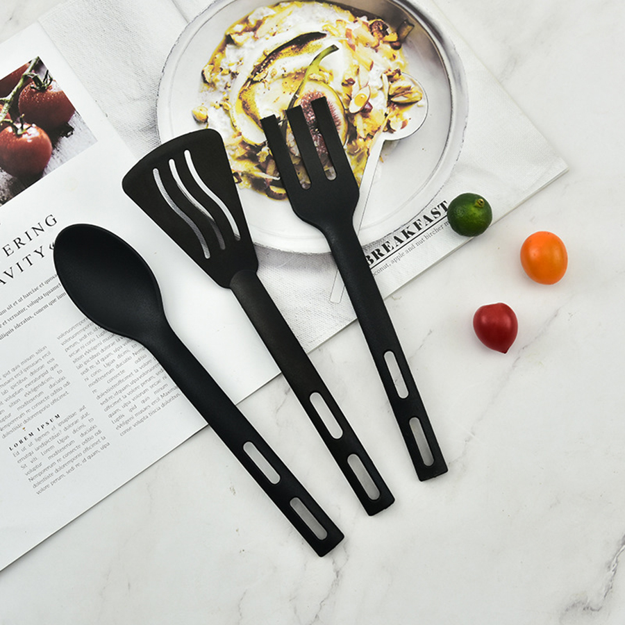 Camping Cooking Essentials - 3PCS Nylon kitchenware Spatula spoon Surface