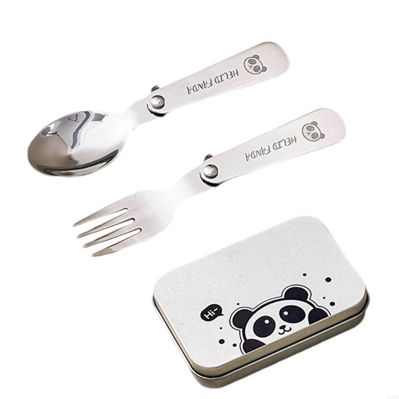 Folding Metal Camping Cutlery  - огляд і ціна Camping Cooking Cutlery Set