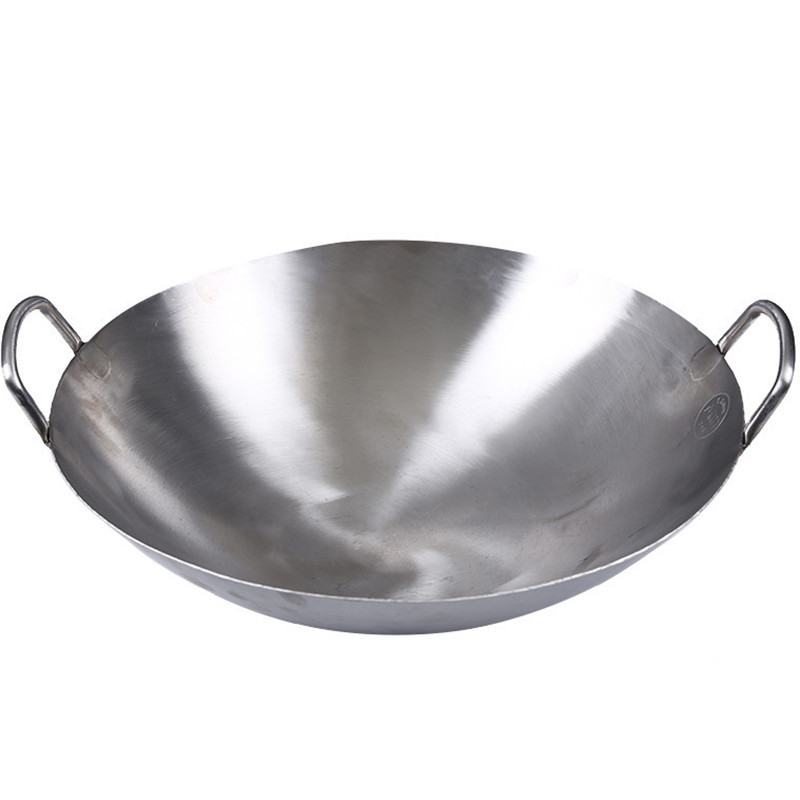 304 stainless steel wok 50 60  - огляд і ціна Camping Cooking Without Gas