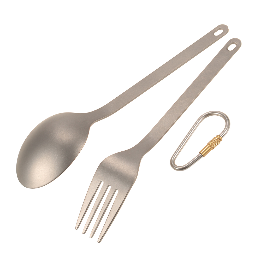 TOMSHOO Titanium Tableware Din - огляд і ціна Camping Cooking Cutlery Set