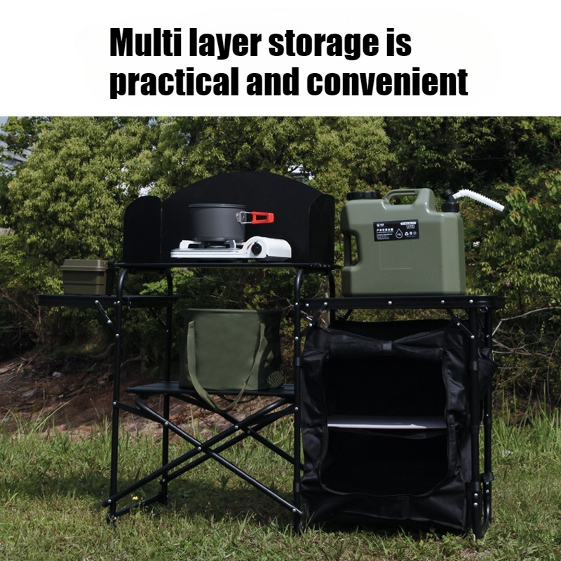 Portable Camping Folding Stora - огляд і ціна Camping Cooking Bench
