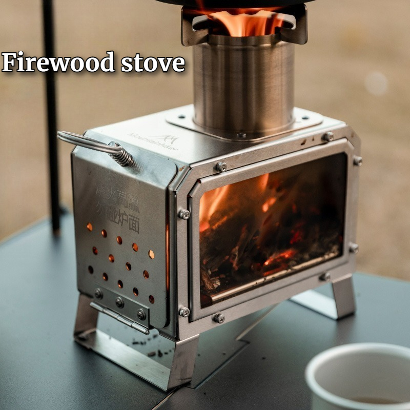 Stainless Steel Square Firewoo - огляд і ціна Camping With Cooking
