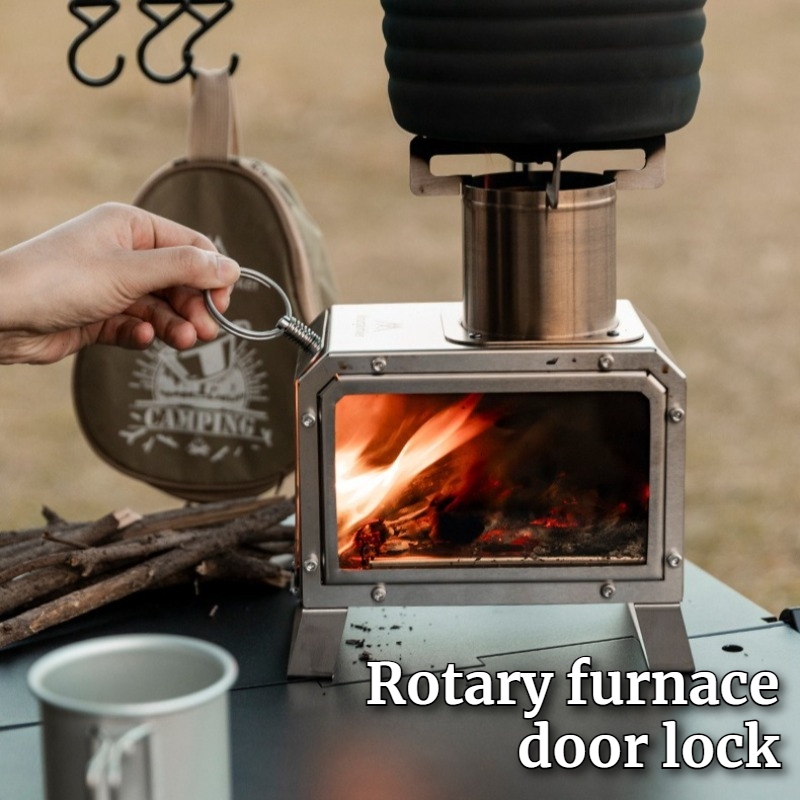 Stainless Steel Square Firewoo - огляд і ціна Camping With Cooking