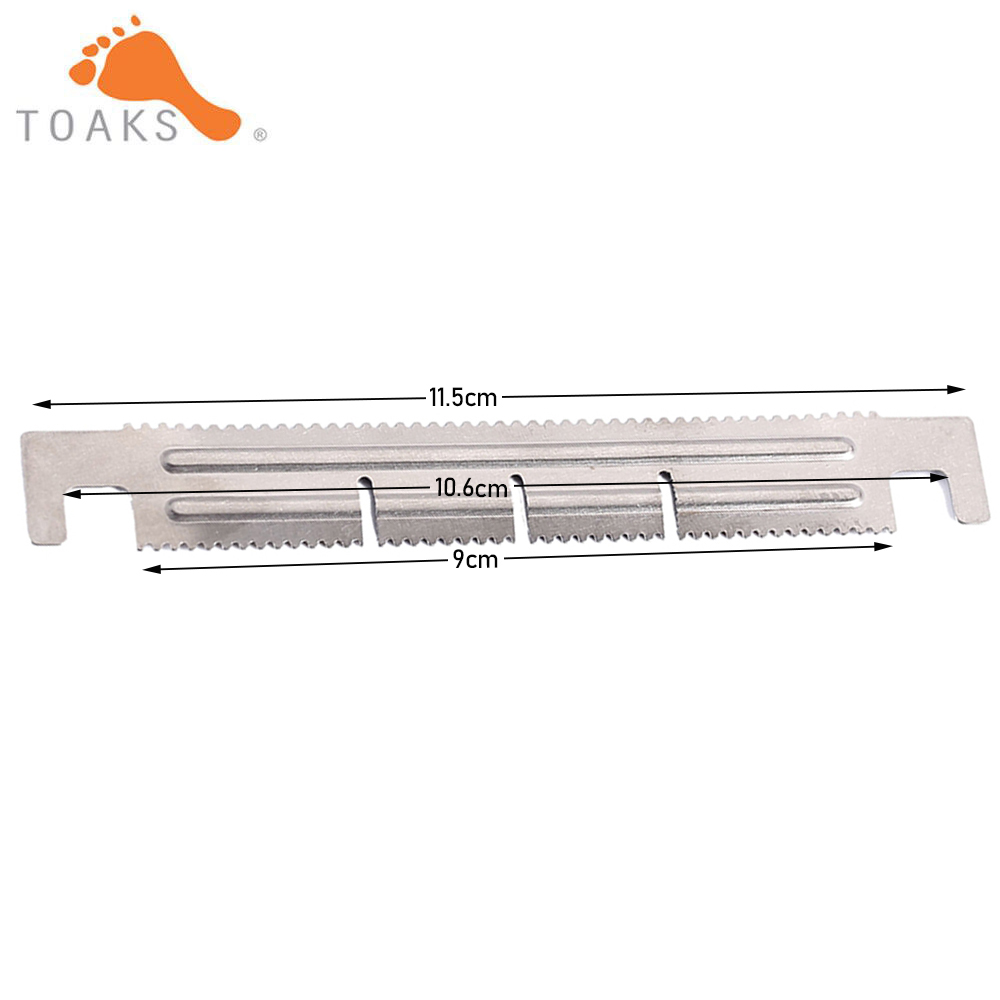2/4/6pcs TOAKS Outdoor Titaniu - огляд і ціна Camping Cooking Hob