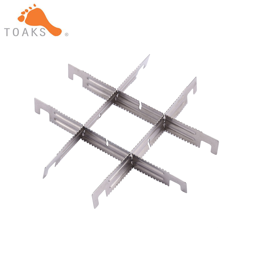 2/4/6pcs TOAKS Outdoor Titaniu - огляд і ціна Camping Cooking Hob