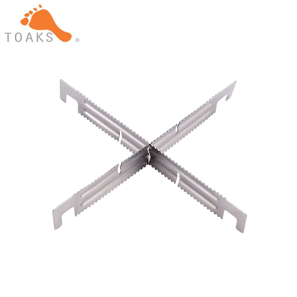 2/4/6pcs TOAKS Outdoor Titaniu - огляд і ціна Camping Cooking Hob