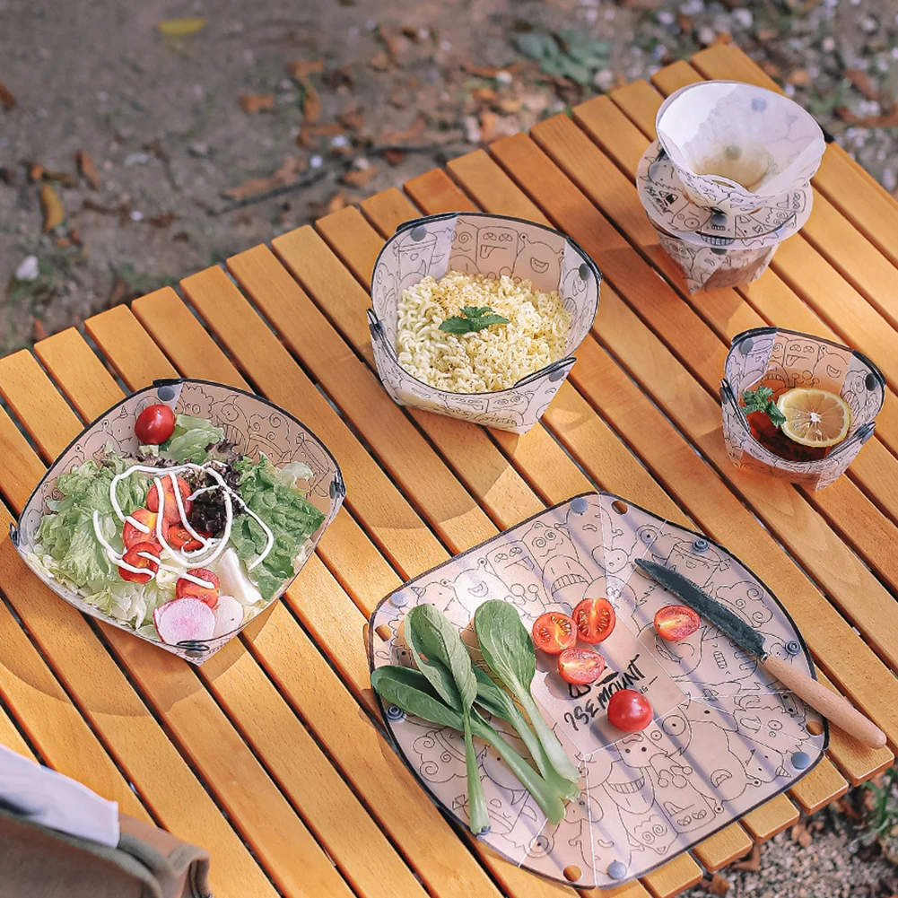 PP Foldable Dinnerware Portabl - огляд і ціна Camping Cooking Tray