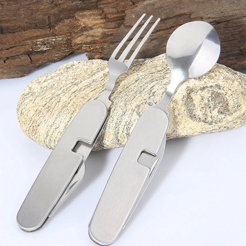 Camping Tableware Set Stainles - огляд і ціна Camping Cooking Knife Set