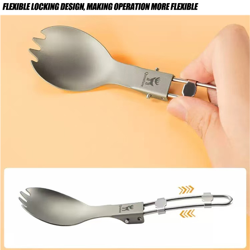 Pure Titanium Tableware Set Ou - огляд і ціна Camping Cooking Knife Set