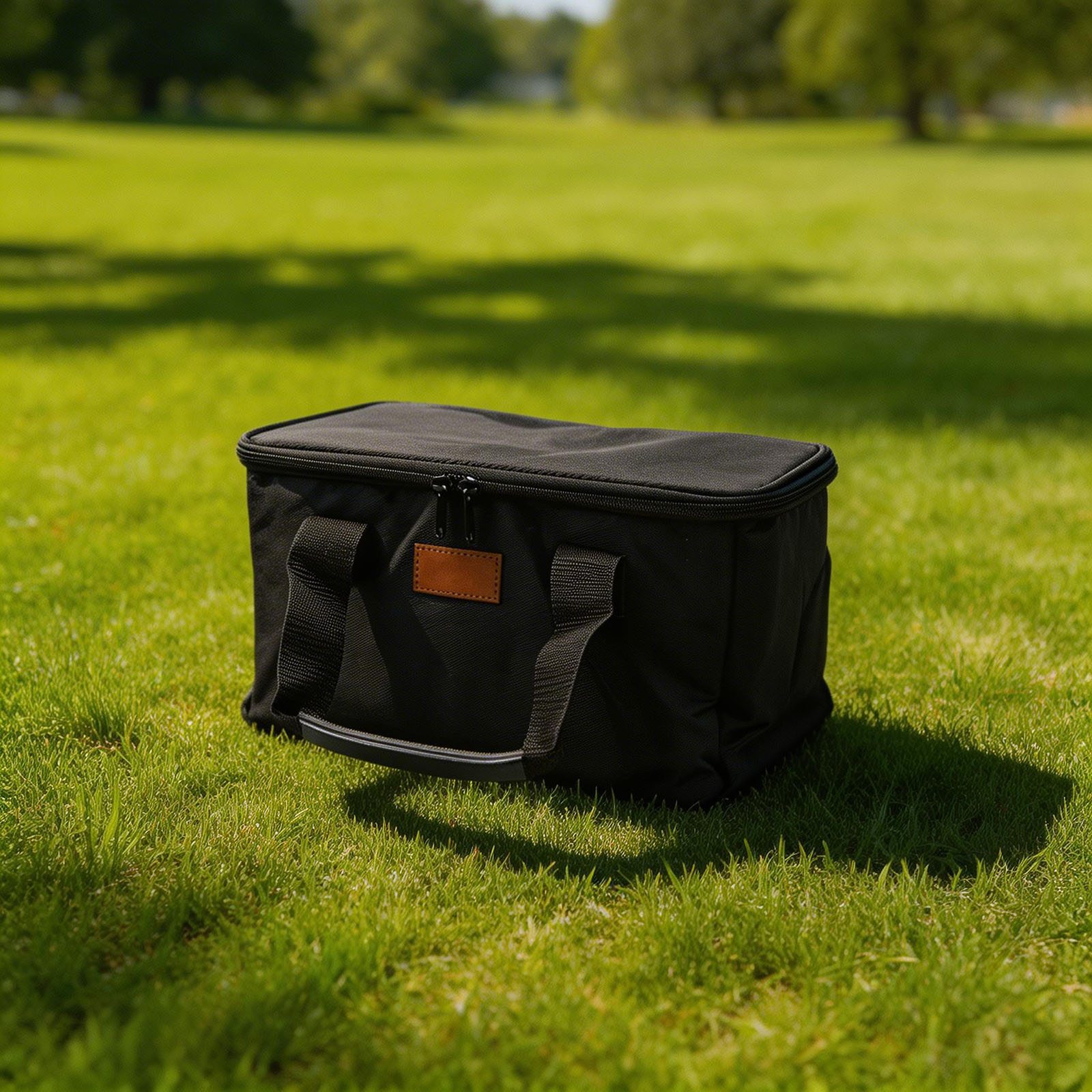 Black Insulated Picnic Set Mul - огляд і ціна Camping Cooking Organizer