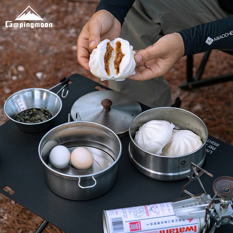 CAMPINGMOON S371 Sera Pot With - огляд і ціна Camping Cooking Noodles
