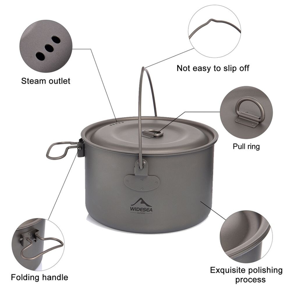 Widesea Camping Tableware Tita - огляд і ціна Campfire Cooking Anime