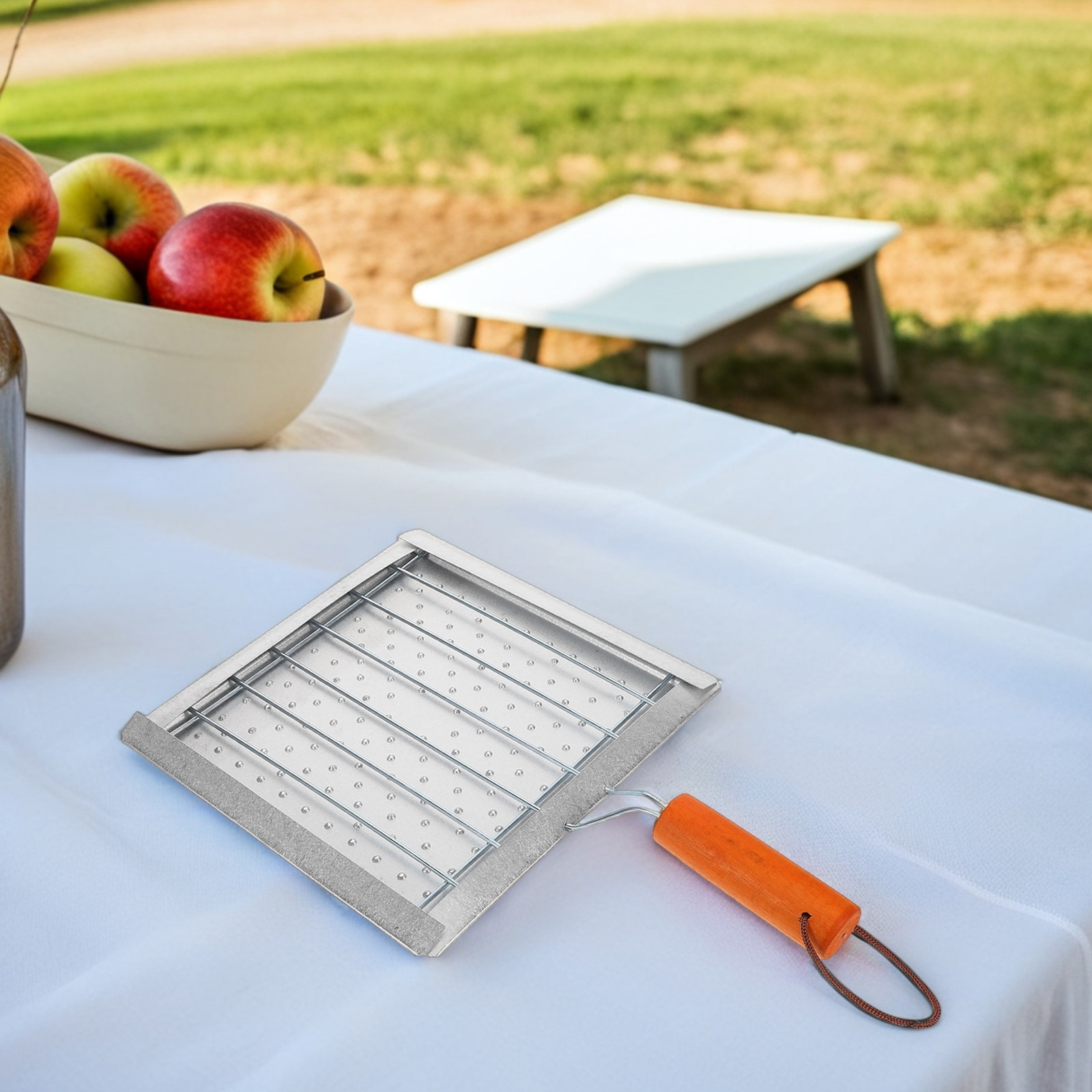 Portable Square Wooden Handle  - огляд і ціна Camping Cooking Tray
