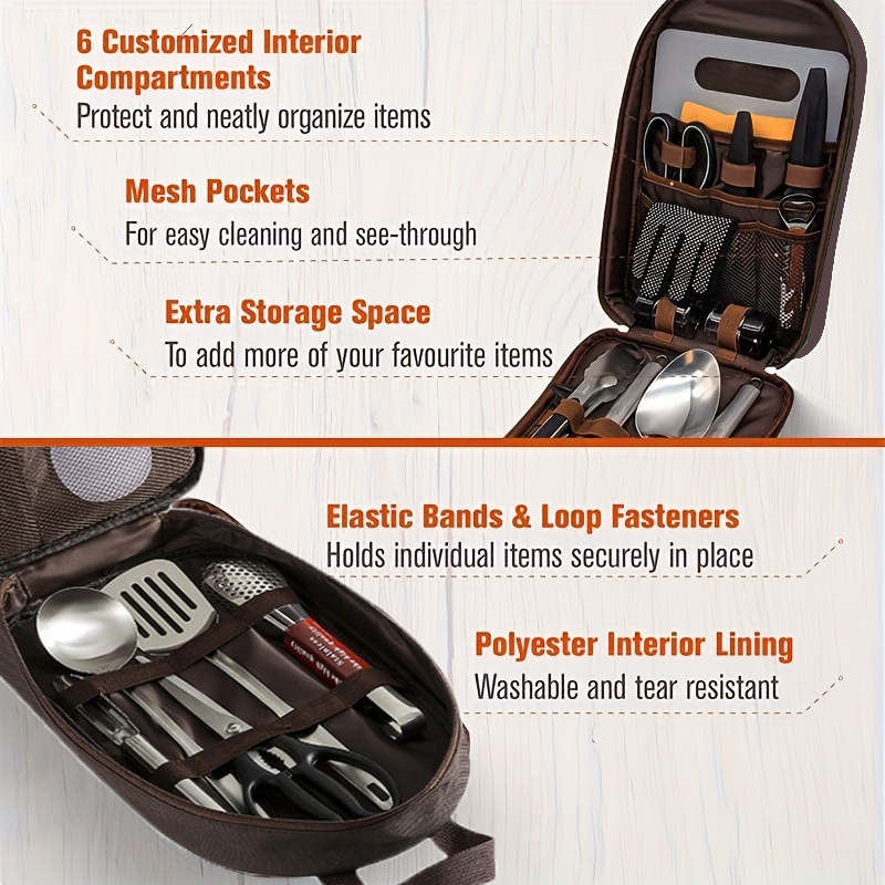 Outdoor Cooking Bag Camping St - огляд і ціна Camping Cooking Organizer