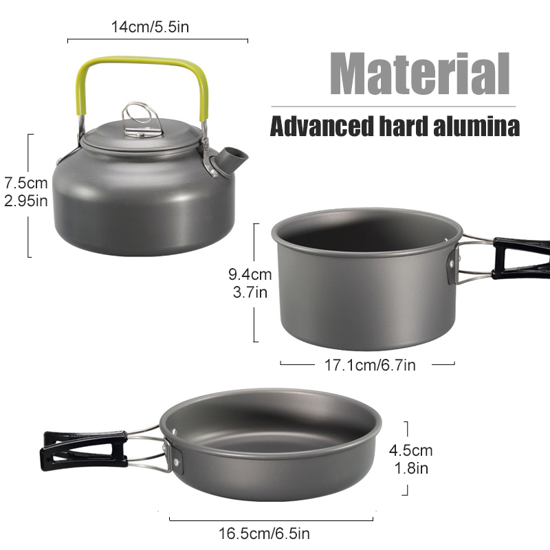 WESTTUNE Camping Cookware Kit  - огляд і ціна Camping Cooking Essentials