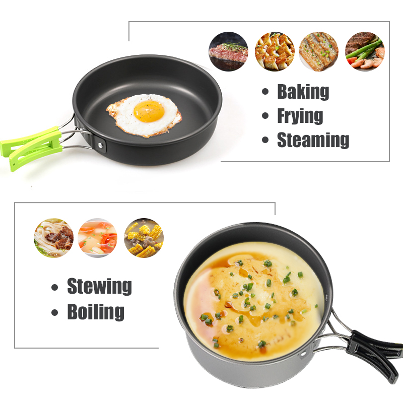 WESTTUNE Camping Cookware Kit  - огляд і ціна Camping Cooking Essentials