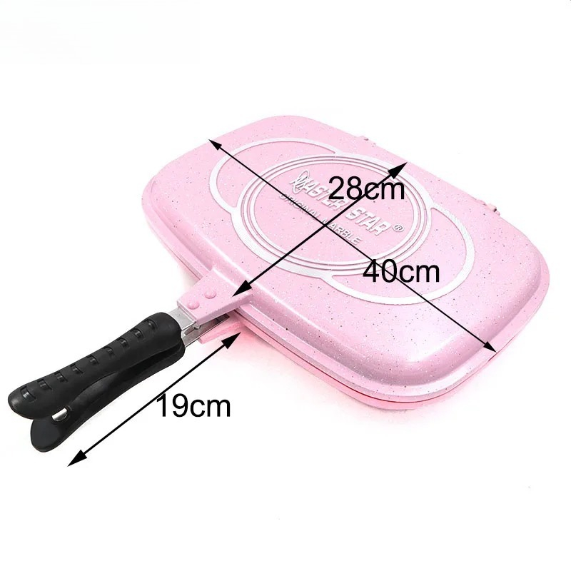 Double Sided Fry Pan, Die-Cast - огляд і ціна Camping Cooking Without Gas
