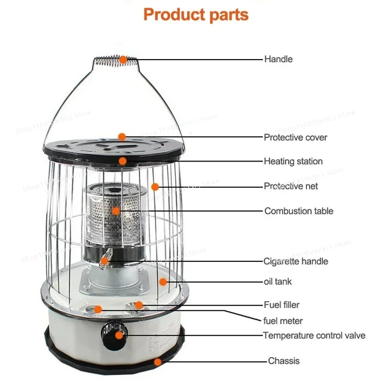 Portable Heater Ice Fishing Ca - огляд і ціна Camping With Cooking