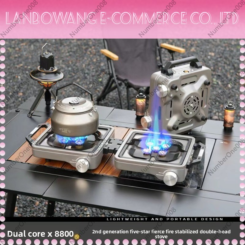 Outdoor Dual Burner High Power - огляд і ціна Camping Cooking Hob