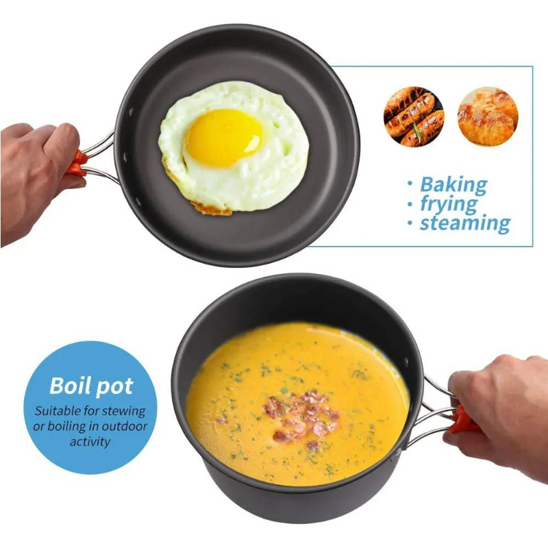 Camping Cooking Set, Outdoor K - огляд і ціна Camping Cooking Organizer