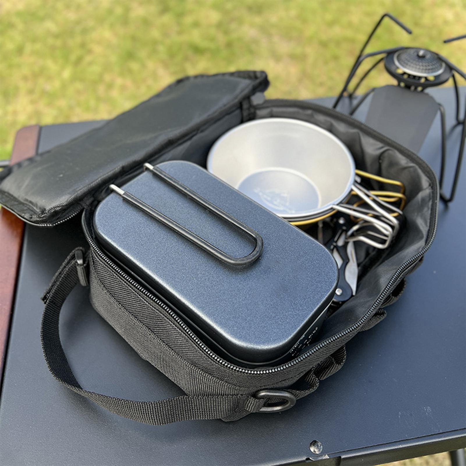 Camping Cookware Organizer Cam - огляд і ціна Camping Cooking Caddy