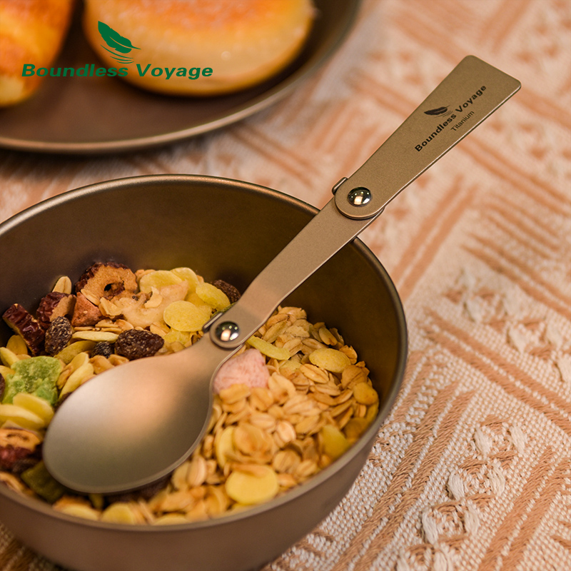 Boundless Voyage Titanium Camp - огляд і ціна Camping Cooking Cutlery Set