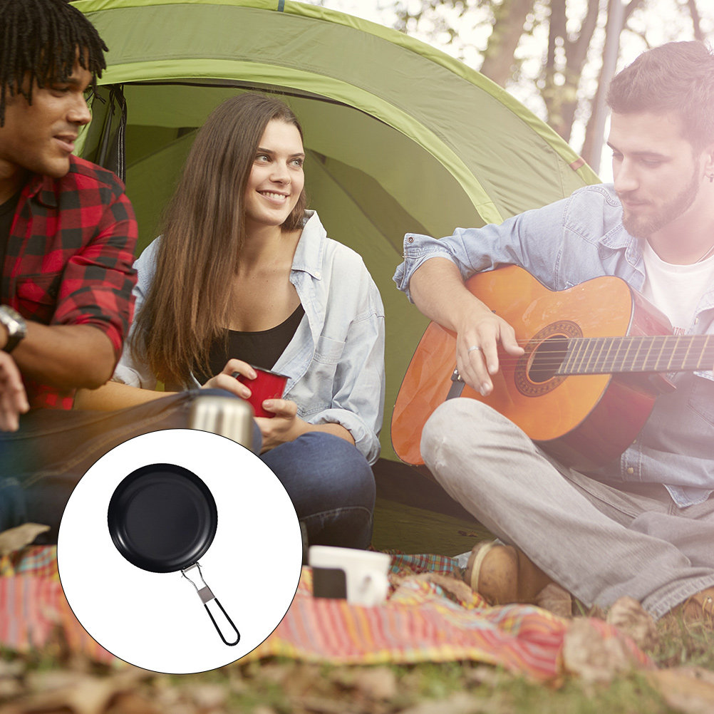 9 Inch Non-Stick Camping Fryin - огляд і ціна Camping With Cooking