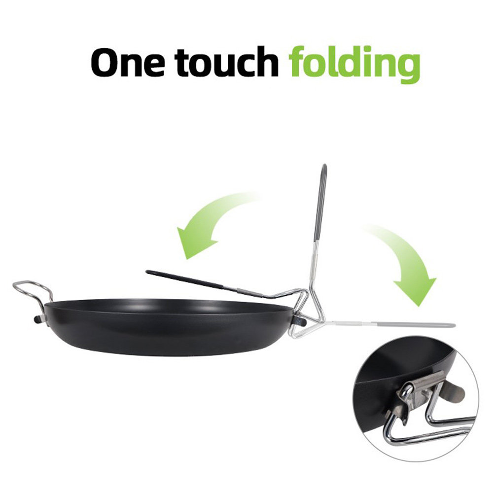 9 Inch Non-Stick Camping Fryin - огляд і ціна Camping With Cooking