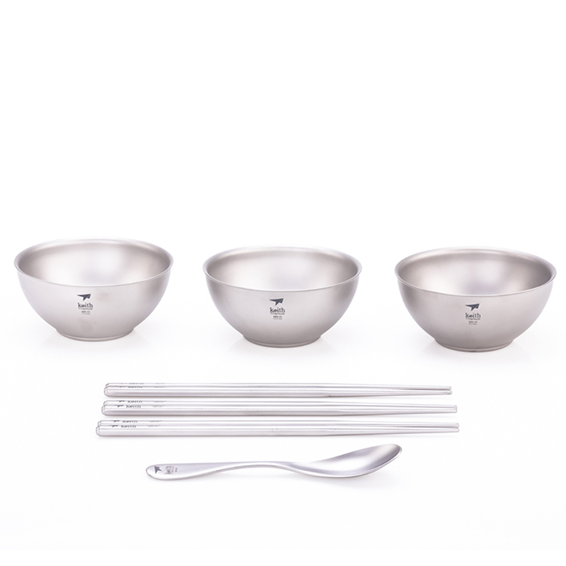 Keith Cooking Set, Titanium Bo - огляд і ціна Camping Cooking Noodles