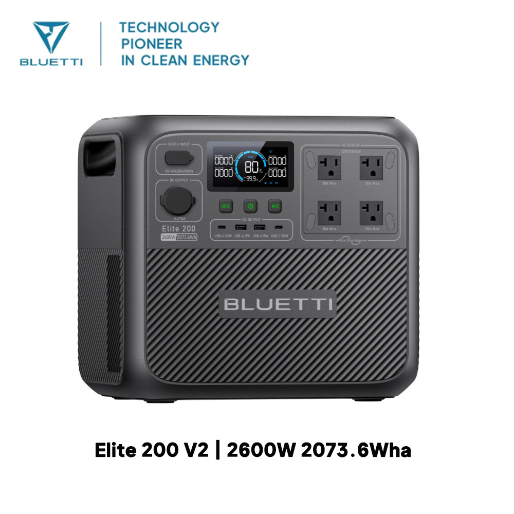 【Renew】BLUETTI Elite 200 V2 Po - огляд і ціна Solar Oven Camp