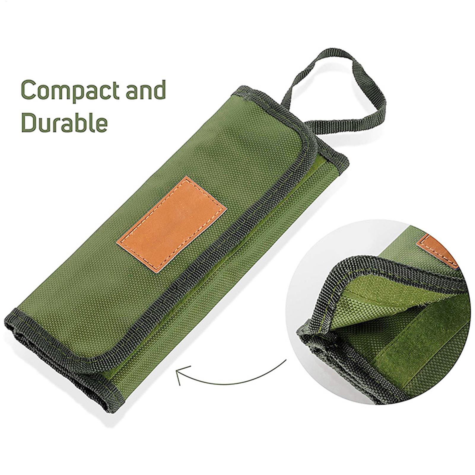 Camping Tableware Roll Bag Cam - огляд і ціна Camping Cooking Organizer