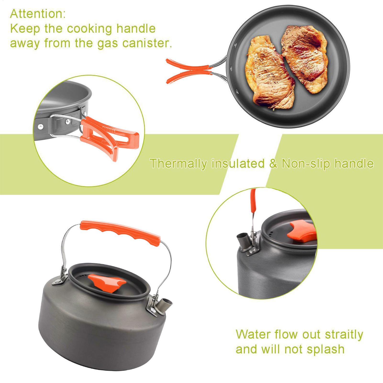 Backpacking Cooking Set Campin - огляд і ціна Camping Cooking Knife Set