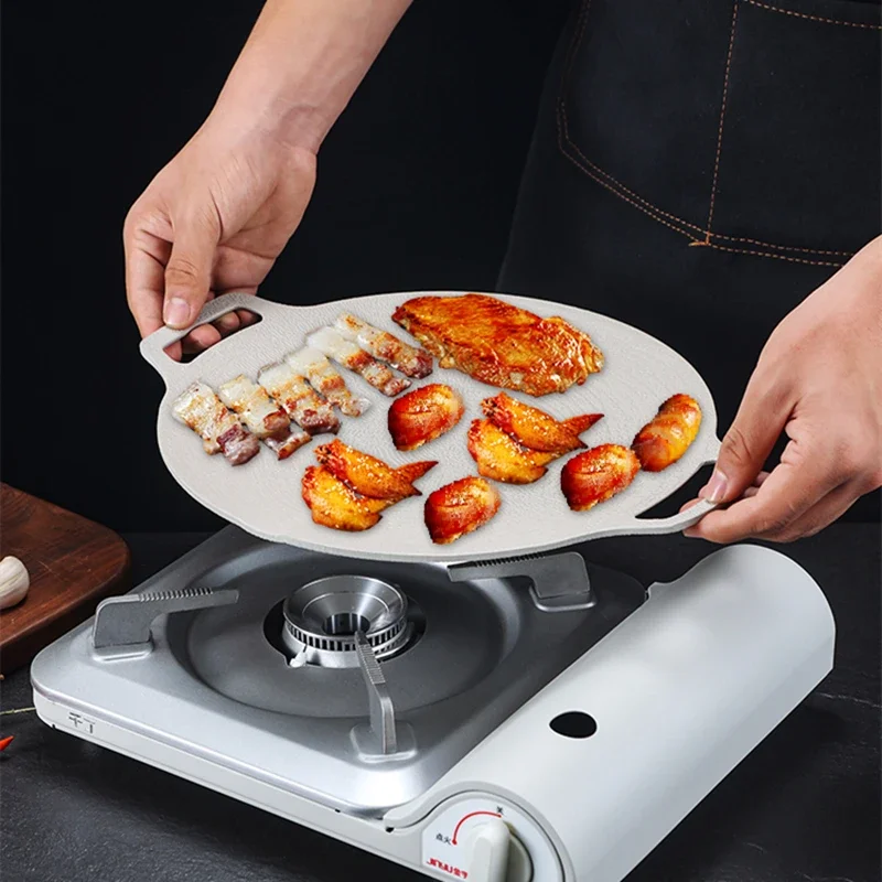 Nonstick Camping Round Frying  - огляд і ціна Camping Cooking Without Gas