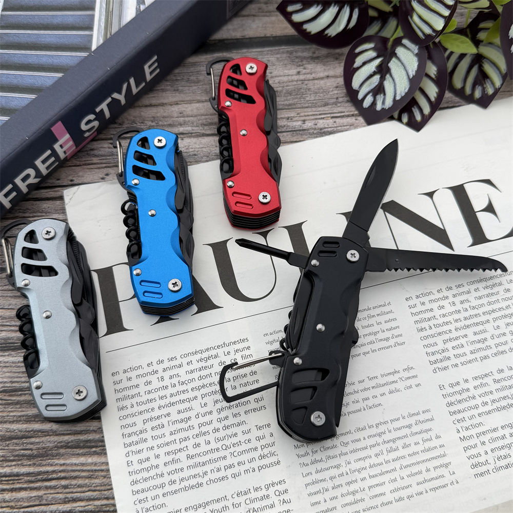PL100 Multifunctional Folding  - огляд і ціна Camping Cooking Knife Set