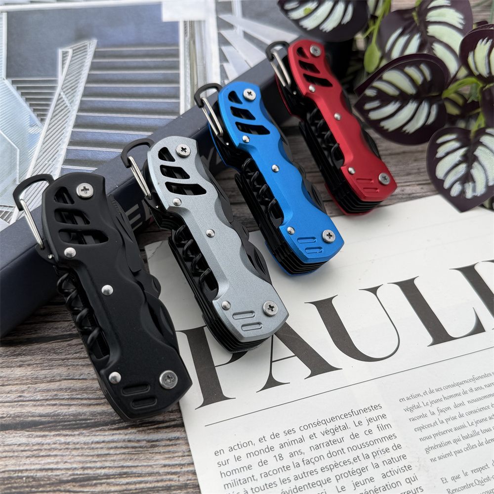 PL100 Multifunctional Folding  - огляд і ціна Camping Cooking Knife Set
