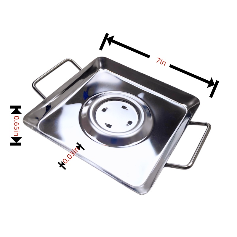 Heavy Duty Stainless Steel Bee - огляд і ціна Camping Cooking Tray
