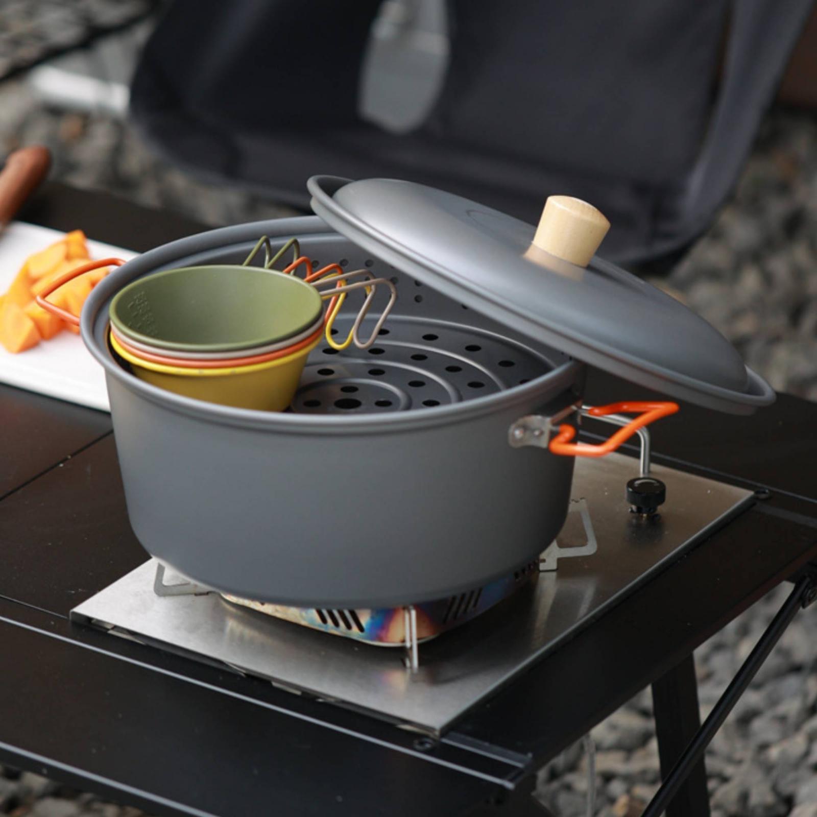 Aluminum Alloy Outdoor Cooking - огляд і ціна Camping Cooking Vessel