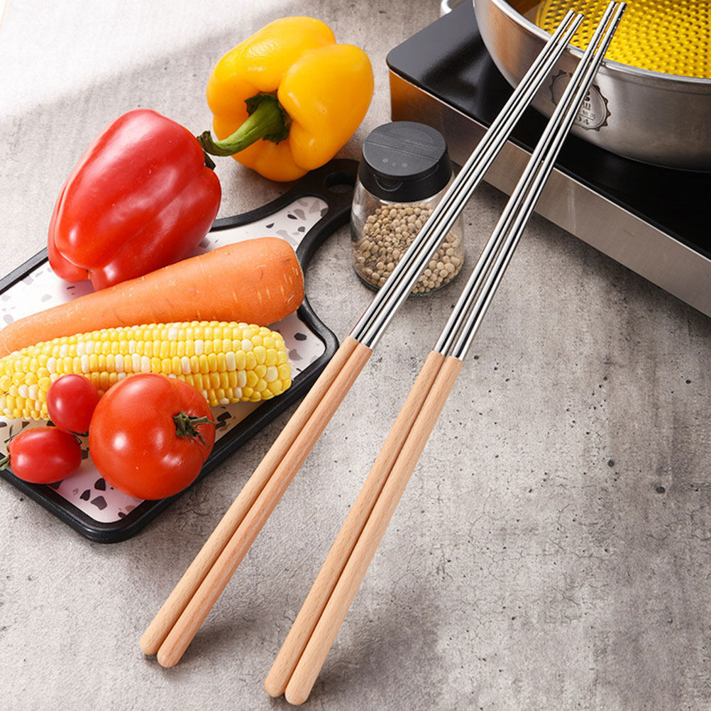 2Pairs Rust Proof Stainless St - огляд і ціна Camping Cooking Noodles