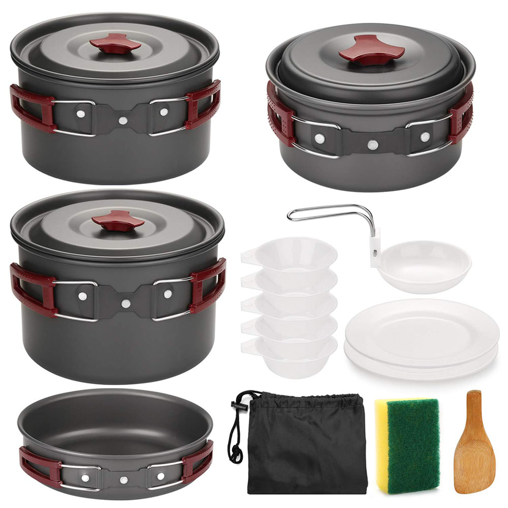Outdoor Camping Cookware Kit N - огляд і ціна Camping Cooking Essentials