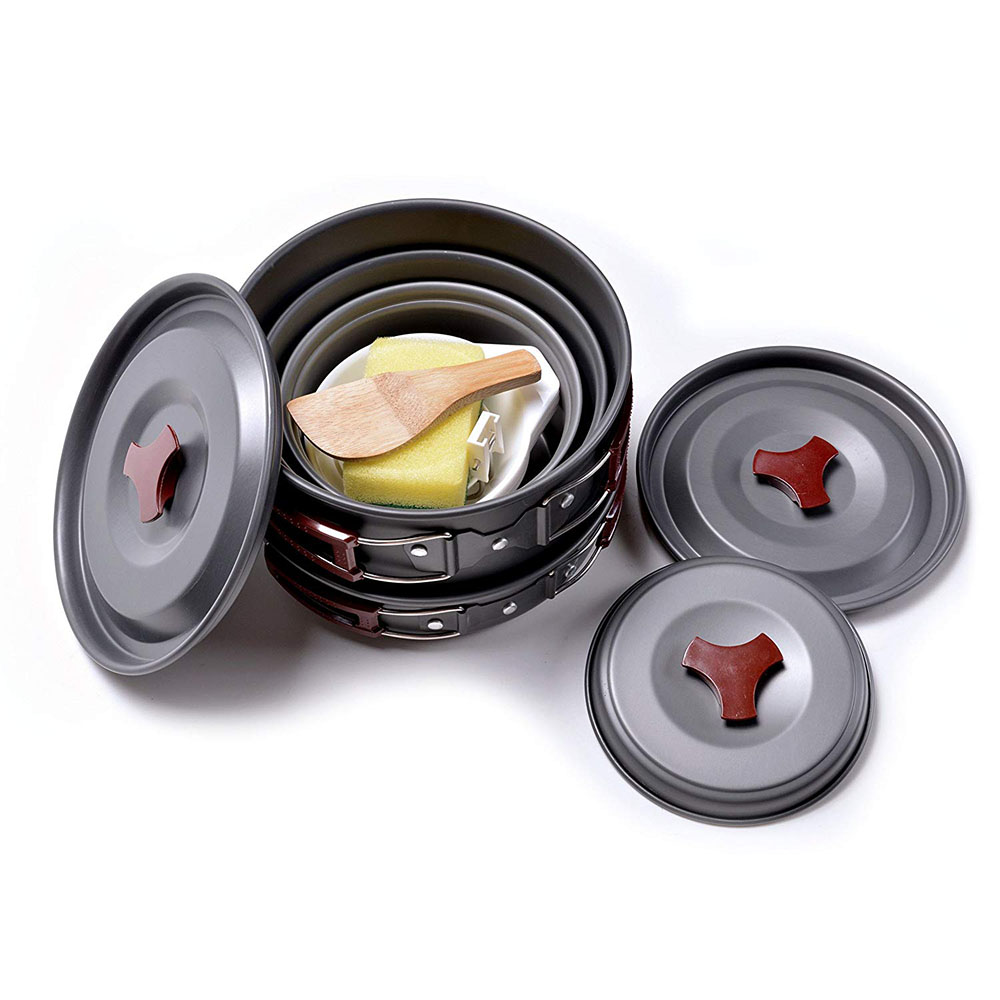 Outdoor Camping Cookware Kit N - огляд і ціна Camping Cooking Essentials
