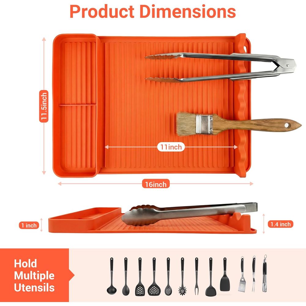 Heat Resistant Silicone Grill  - огляд і ціна Camping With Cooking