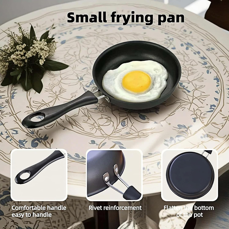 Mini Frying Pan Nonstick Small - огляд і ціна Camping Cooking Without Gas