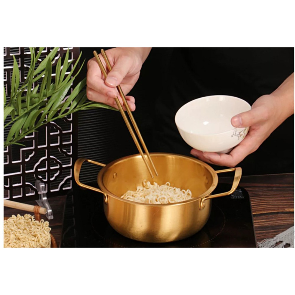 Stainless Steel Korean Ramen P - огляд і ціна Camping Cooking Noodles